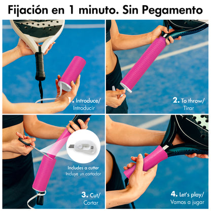 Overgrip de pádel Helix Pro Grip de silicona antisudor