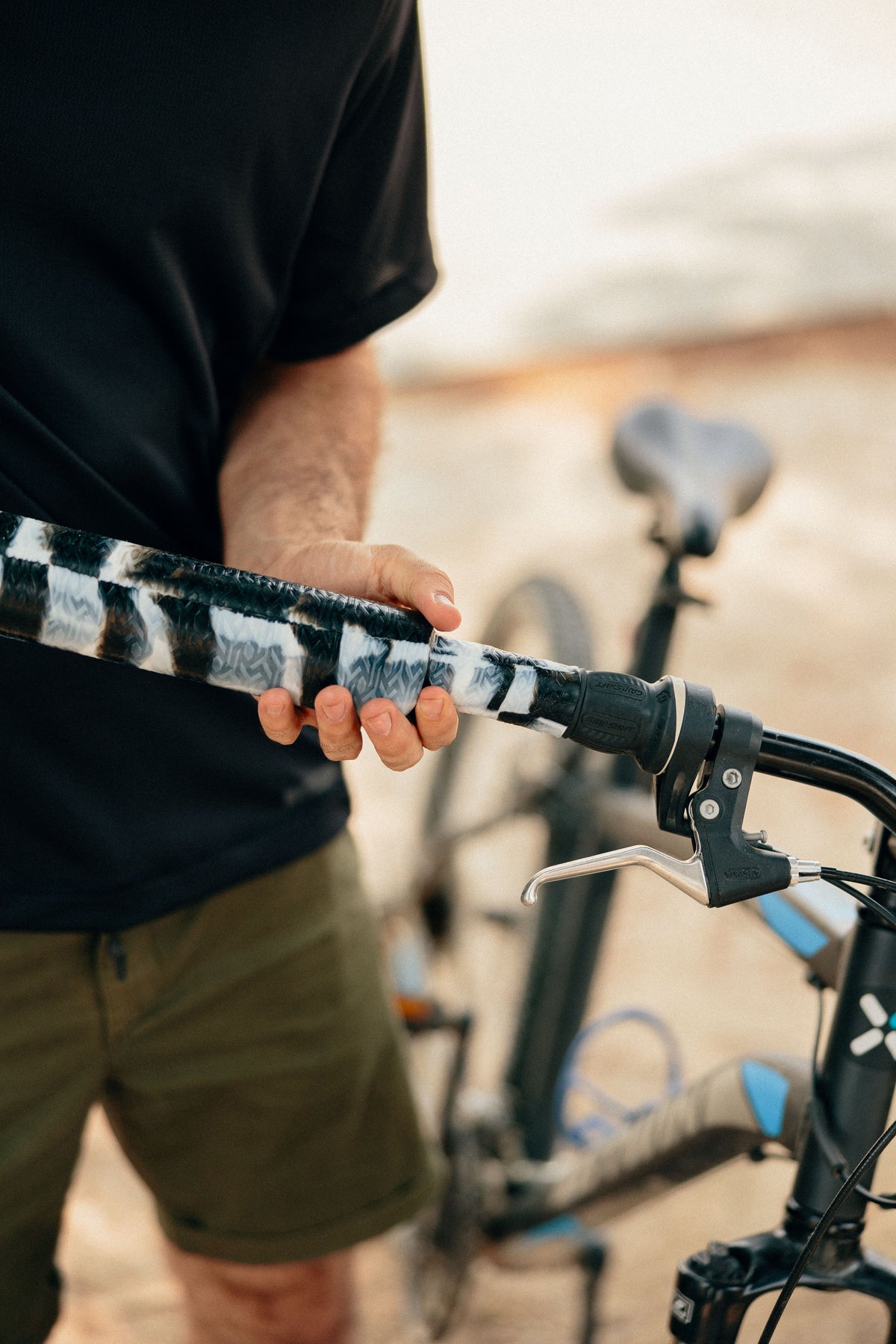 Grip antideslizante Helix Pro Grip para manillar de bicicleta y patinete