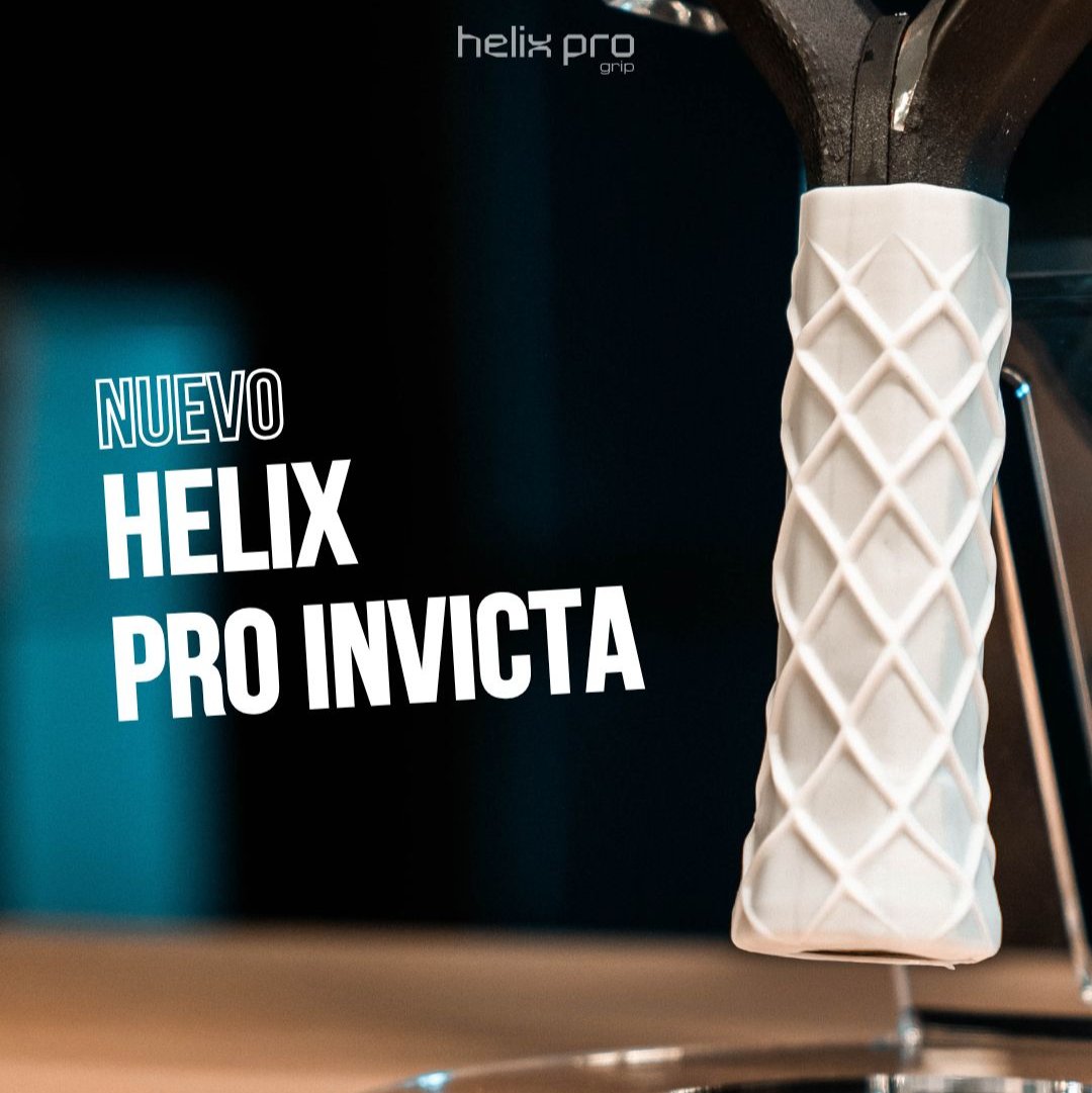 Helix Pro Invicta, undergrip de pádel antivibración de silicona