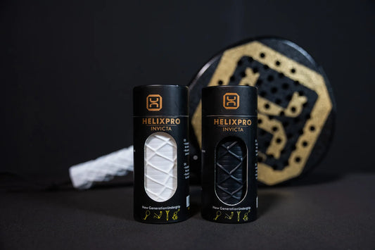 Pack Sistema Completo Helix Pro: undergrip Invicta, overgrip de pádel y roll-on de agarre
